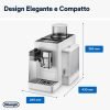 Macchina da Caffè Automatica De'Longhi Rivelia Perfetto EXAM440.55.W - Chicchi Macinati al Momento