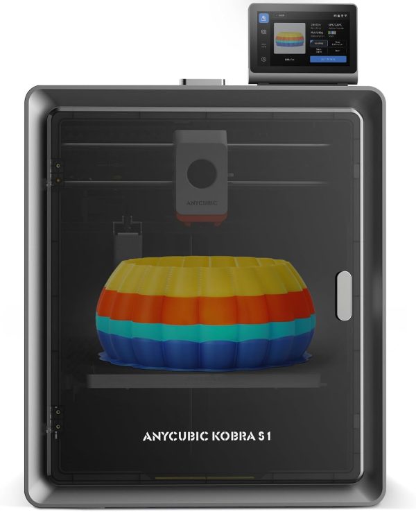 Stampante 3D multicolore ad alta velocità autolivellante - Anycubic Kobra S1