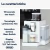 Macchina da Caffè Automatica De'Longhi Rivelia Perfetto EXAM440.55.W - Chicchi Macinati al Momento