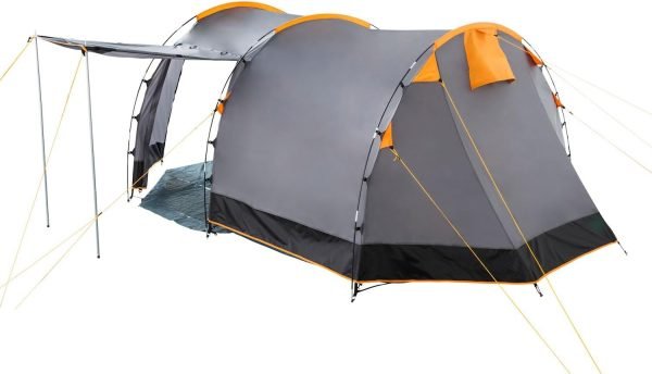 Tenda Tunnel per 4 persone CampFeuer Super+ - familiare con 2 ingressi
