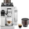 Macchina da Caffè Automatica De'Longhi Rivelia Perfetto EXAM440.55.W - Chicchi Macinati al Momento