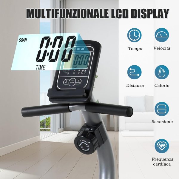 Cyclette multifunzione di monitoraggio per casa - ISE a 8 livelli