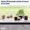 Macchina da Caffè Automatica De'Longhi Rivelia Perfetto EXAM440.55.W - Chicchi Macinati al Momento