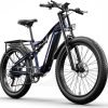 Bicicletta Elettrica a Pedalata Assistita Shengmilo - 26 Pollici e cambio a 7 Velocità