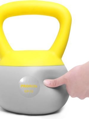 51ylN3Lo-yL._AC_SL1500_-1 Kettlebell Morbido da 2 a 10 kg PROIRON - con Impugnatura Antiscivolo