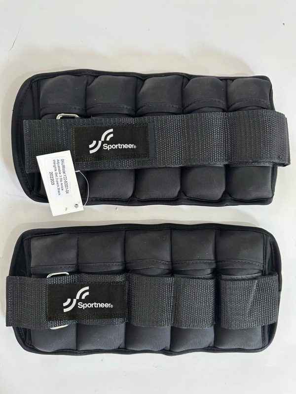 Set di Pesi Regolabili per Caviglie e Polsi Sportneer - da 0,45 kg a 3,15 kg