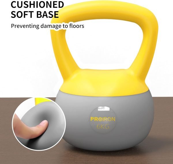 719W5YqyML._AC_SL1500_-1 Kettlebell Morbido da 2 a 10 kg PROIRON - con Impugnatura Antiscivolo
