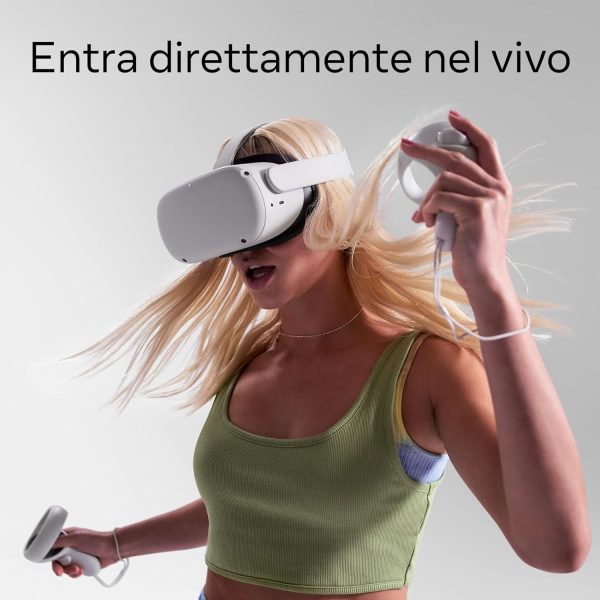 Meta Quest 2 - Visore VR All-In-One - 128 Gb