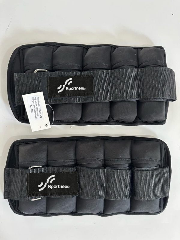 Set di Pesi Regolabili per Caviglie e Polsi Sportneer - da 0,45 kg a 3,15 kg