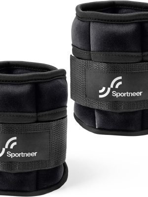 Set di Pesi Regolabili per Caviglie e Polsi Sportneer - da 0,45 kg a 3,15 kg