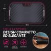 61PzcmphVsL._AC_SL1000_ Pedana Vibrante Ultra Slim Bluefin Fitness - Tecnologia innovativa con 5 programmi + 180 livelli di allenamento