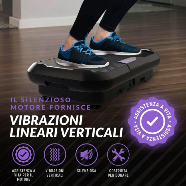 61iGqjM5FTL._AC_SL1000_ Pedana Vibrante Ultra Slim Bluefin Fitness - Tecnologia innovativa con 5 programmi + 180 livelli di allenamento