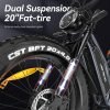 81UY4wZguuL._AC_SL1500_ Bicicletta Elettrica Ibrida 20" x 4.0 Fat Tire - 7 Velocità e qualità TOP (stata più venduta su Amazon)