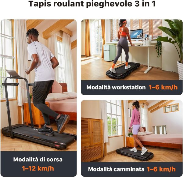 Tapis Roulant Elettrico Pieghevole Mobvoi Home Treadmill SE - con evoluta console
