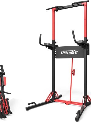 Power Tower pieghevole per trazioni in casa - ONETWOFIT