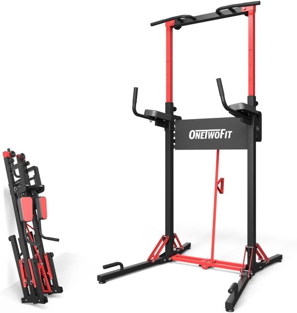 51tXcPFRHgL._AC_SL1000_ Power Tower pieghevole per trazioni in casa - ONETWOFIT