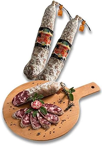 Salame Siciliano di suino nero dei Monti Nebrodi - 450gr sottovuoto