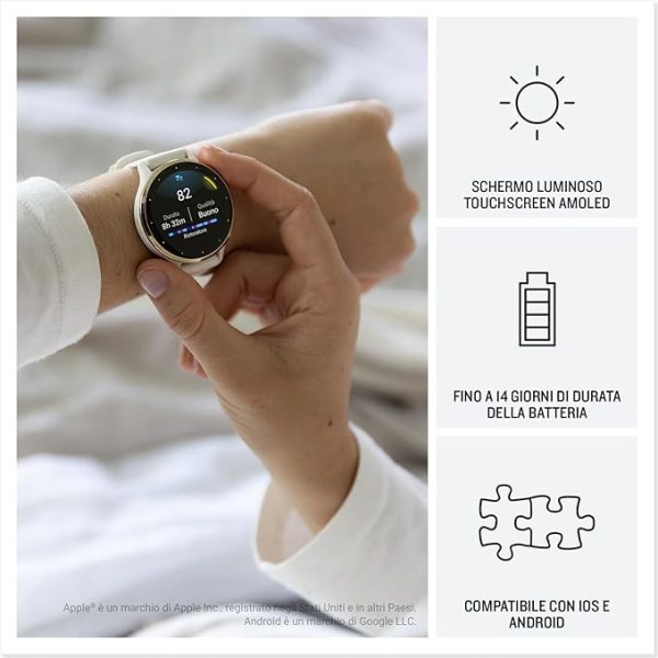 Garmin Venu 3S – sportwatch con GPS