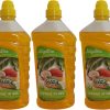 Detersivo ecologico in gel per bucato a mano e in lavatrice - concentrato in 3 flaconi da 1250ml