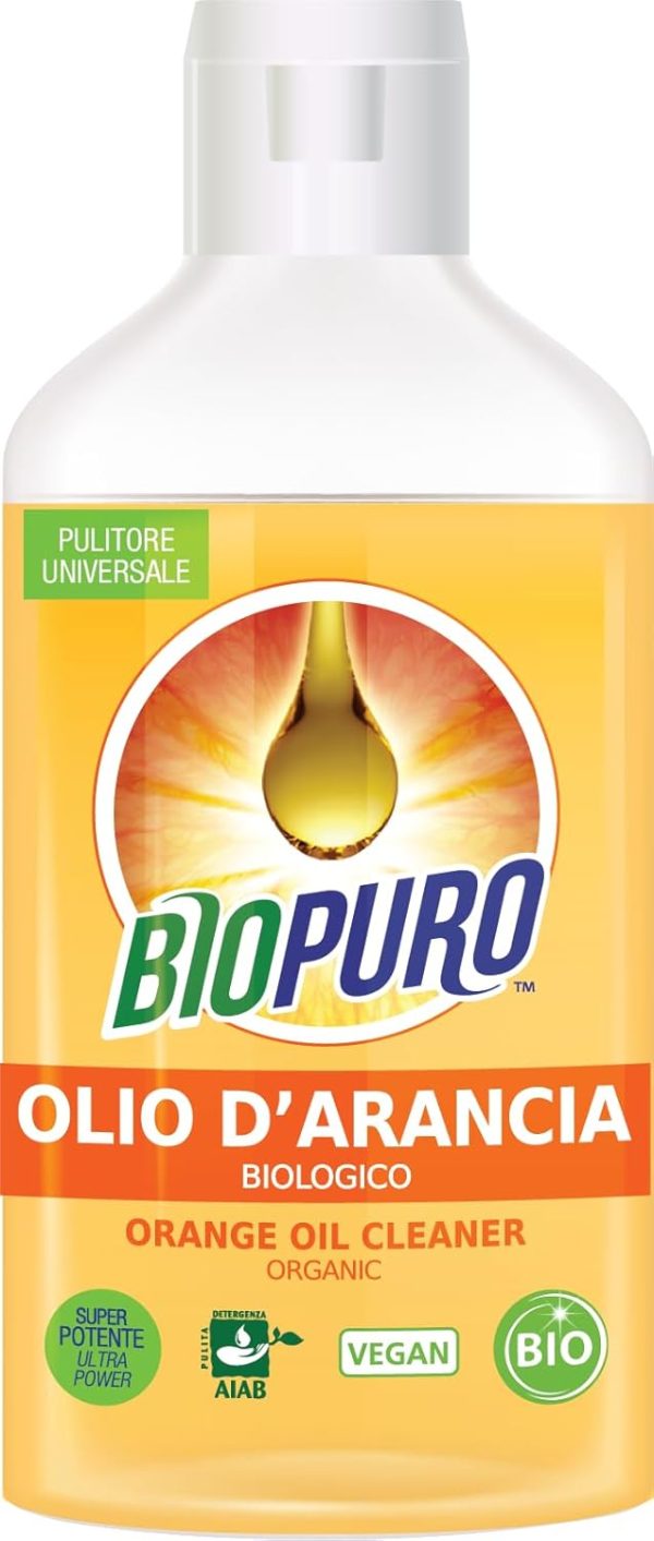 Pulitore universale Vegan da Olio di Arancia BIOPURO - 250ml