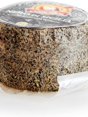 71-OwczOJ5L._AC_SL1500_ Formaggio nero di sicilia di capra e pecora - 450gr in crosta di pepe nero