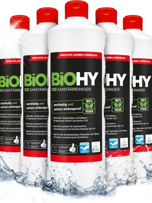 Detergente per bagno ecologico PLUS decalcificante BiOHY - 1l x 6pz