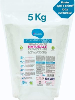 Smacchiatore ecologico al Percarbonato di Sodio - per Bucato, muffe, superfici da igienizzare