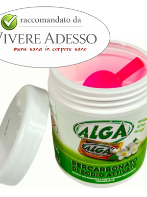 Sbiancante ecologico naturale ALGA BIO - igienizza e smacchia, da 500gr