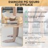 Parallele Calisthenics HSYFUNA in Legno – Antiscivolo e Portatile per Fitness e Corpo Libero