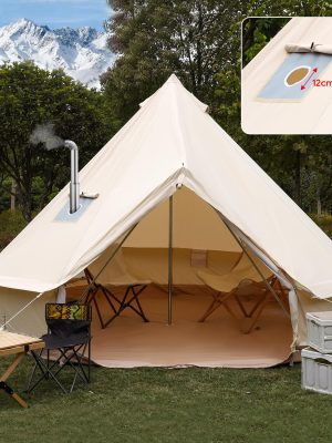 Tenda campana da campeggio per famiglia – 4 Stagioni