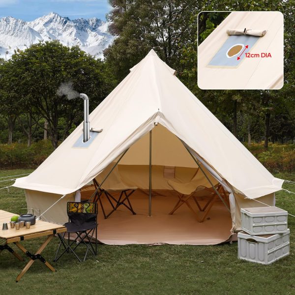 81d0h+lQHRL._AC_SL1500_ Tenda campana da campeggio per famiglia – 4 Stagioni